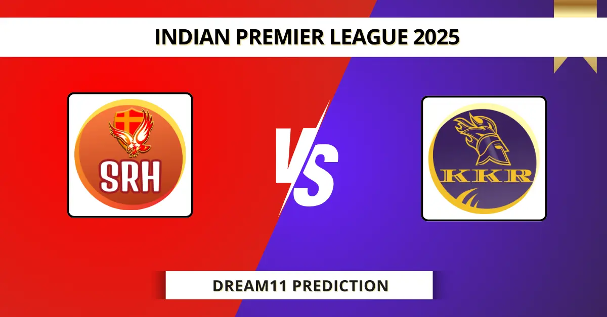 SRH vs KKR Dream11 Prediction Today: Match 68 Fantasy Tips, Captain & ...