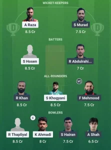 STRC vs BRW Dream11 Team Prediction