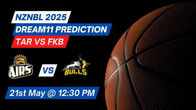 TAR vs FKB Dream11 Prediction Basketball: Lineup, Roster & Stats [NZNBL 2025]