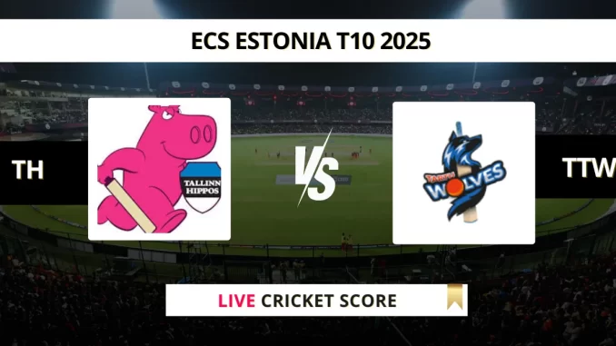 TH vs TTW Live Cricket Score ECS Estonia T10 2025