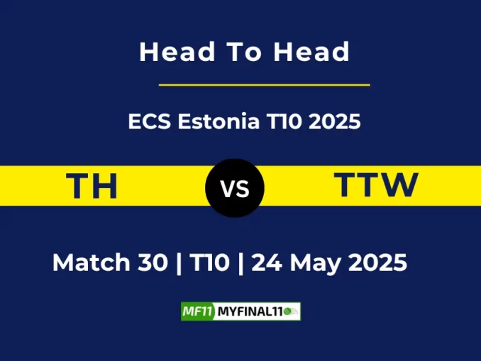 TH vs TTW Player Battle, Head to Head ECS Estonia T10 2025