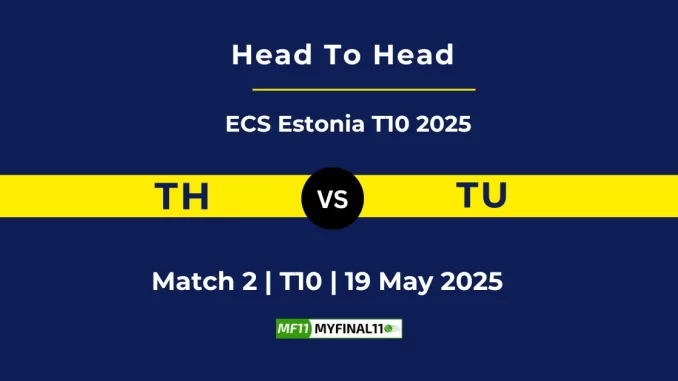 TH vs TU Player Battle, Head to Head ECS Estonia T10 2025