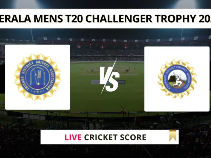 TRI vs IDK Live Cricket Score Kerala Mens T20 Challenger Trophy 2025