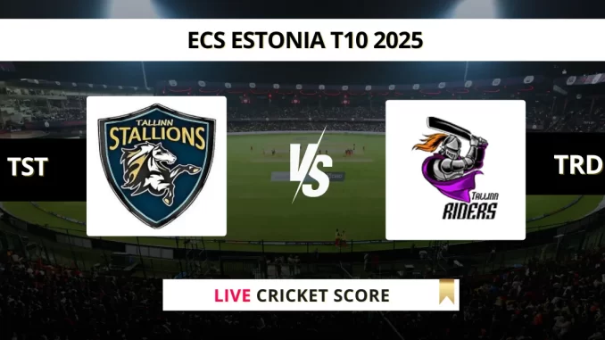 TST vs TRD Live Cricket Score ECS Estonia T10 2025