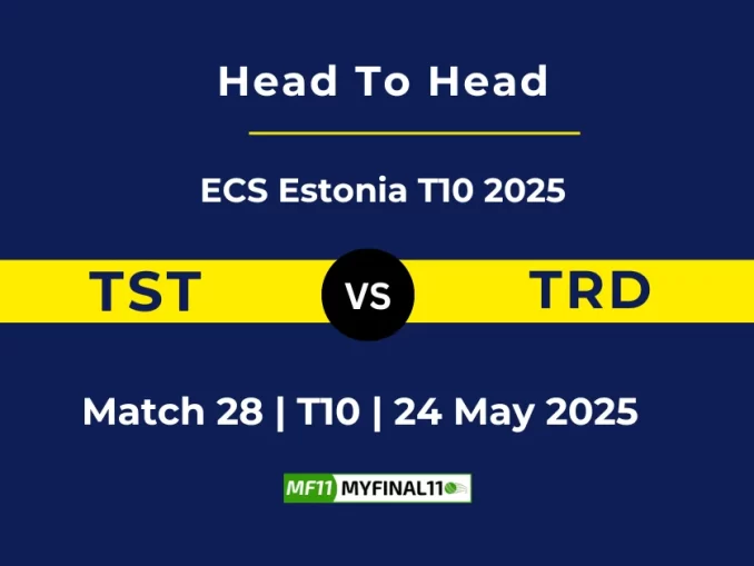TST vs TRD Player Battle, Head to Head ECS Estonia T10 2025 (1)