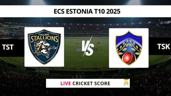 TST vs TSK Live Cricket Score ECS Estonia T10 2025