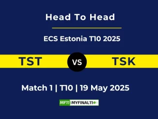 TST vs TSK Player Battle, Head to Head ECS Estonia T10 2025