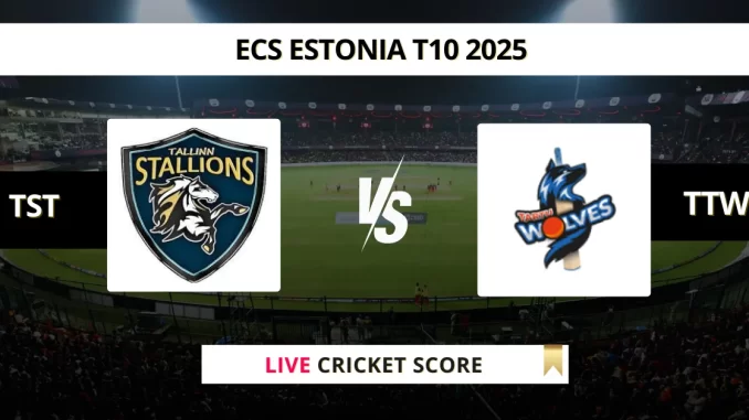 TST vs TTW Live Cricket Score ECS Estonia T10 2025