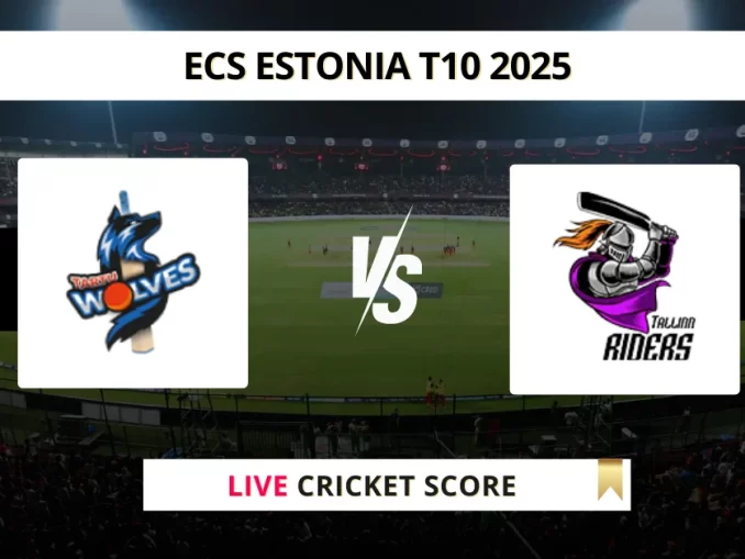 TTW vs TRD Live Cricket Score ECS Estonia T10 2025