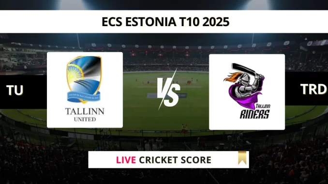 TU vs TRD Live Cricket Score ECS Estonia T10 2025