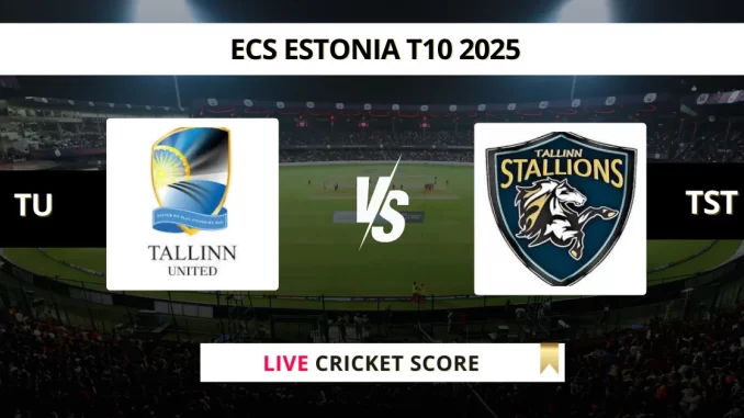 TU vs TST Live Cricket Score ECS Estonia T10 2025