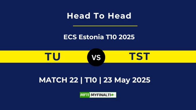 TU vs TST Player Battle, Head to Head ECS Estonia T10 2025