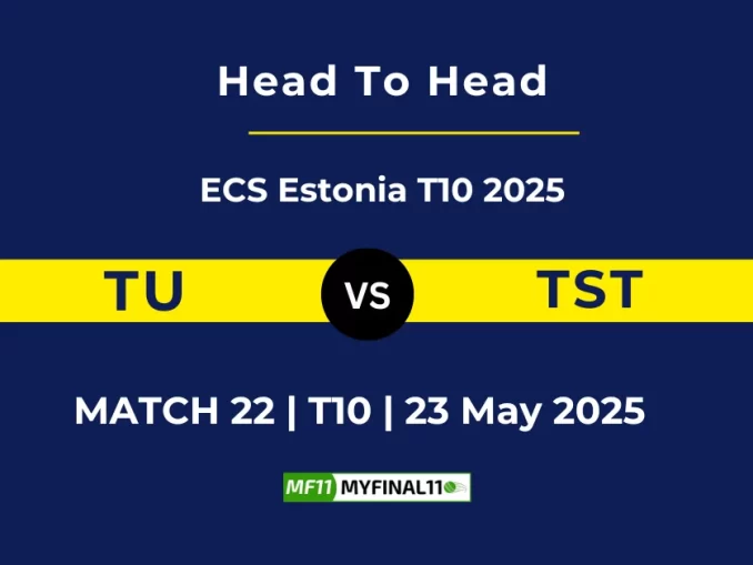 TU vs TST Player Battle, Head to Head ECS Estonia T10 2025