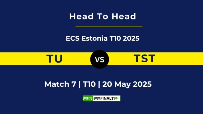 TU vs TST Player Battle, Head to Head ECS Estonia T10 2025