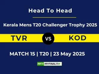 TVR vs KOD Player Battle, Head to Head Kerala Mens T20 Challenger Trophy 2025 (1)