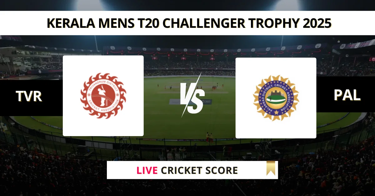 TVR vs PAL Live Score: Scorecard, Ball by Ball Commentary - Match 20, ...