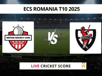 UCCB vs ROE Live Cricket Score ECS Romania T10 2025