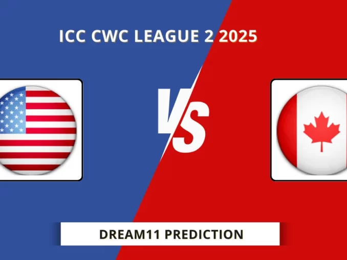 USA vs CAN Dream11 Prediction ICC CWC League 2 2025