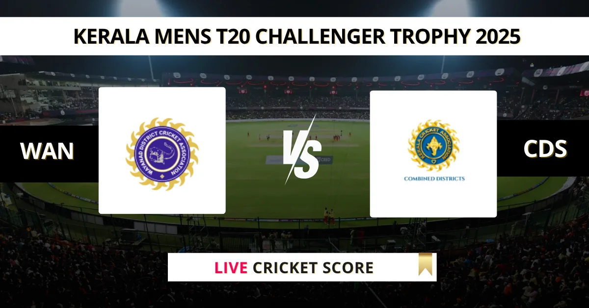 WAN vs CDS Live Score: Scorecard, Ball by Ball Commentary - Match 29, ...