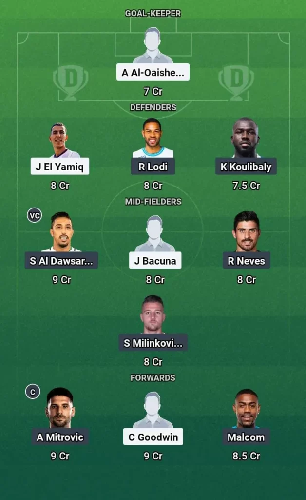 ALW vs HLL Dream11 Prediction Today Football Match