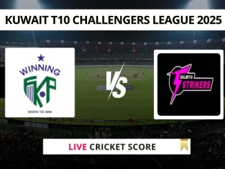 WFK vs SAS Live Cricket Score Kuwait T10 Challengers League 2025