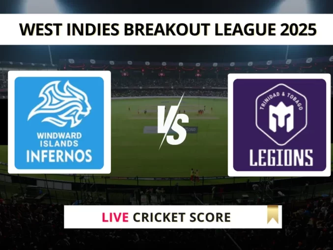 WII vs TTL Live Cricket Score West Indies Breakout League 2025