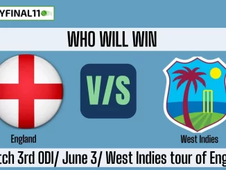 ENG vs WI Who will win, 3rd ODI Match?