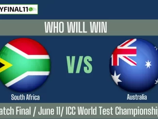 SA vs AUS Who will win, Final Match ICC World Test Championship