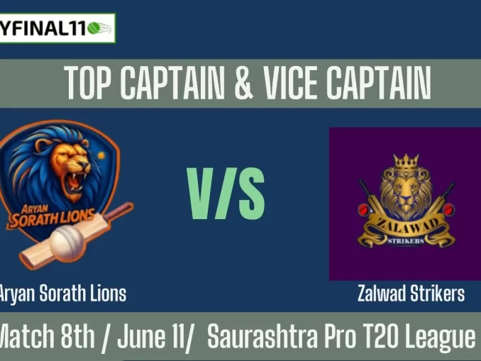 ASL vs ZS Top 3 Captain and Vice-Captain Pick 8th Match