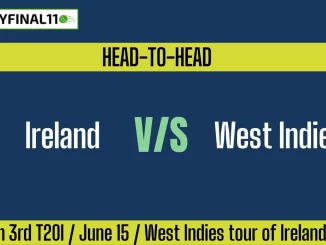 IRE vs WI Player Battle