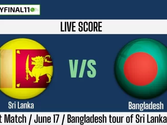 SL vs BAN Live Score
