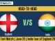 ENG vs IND Player Battle