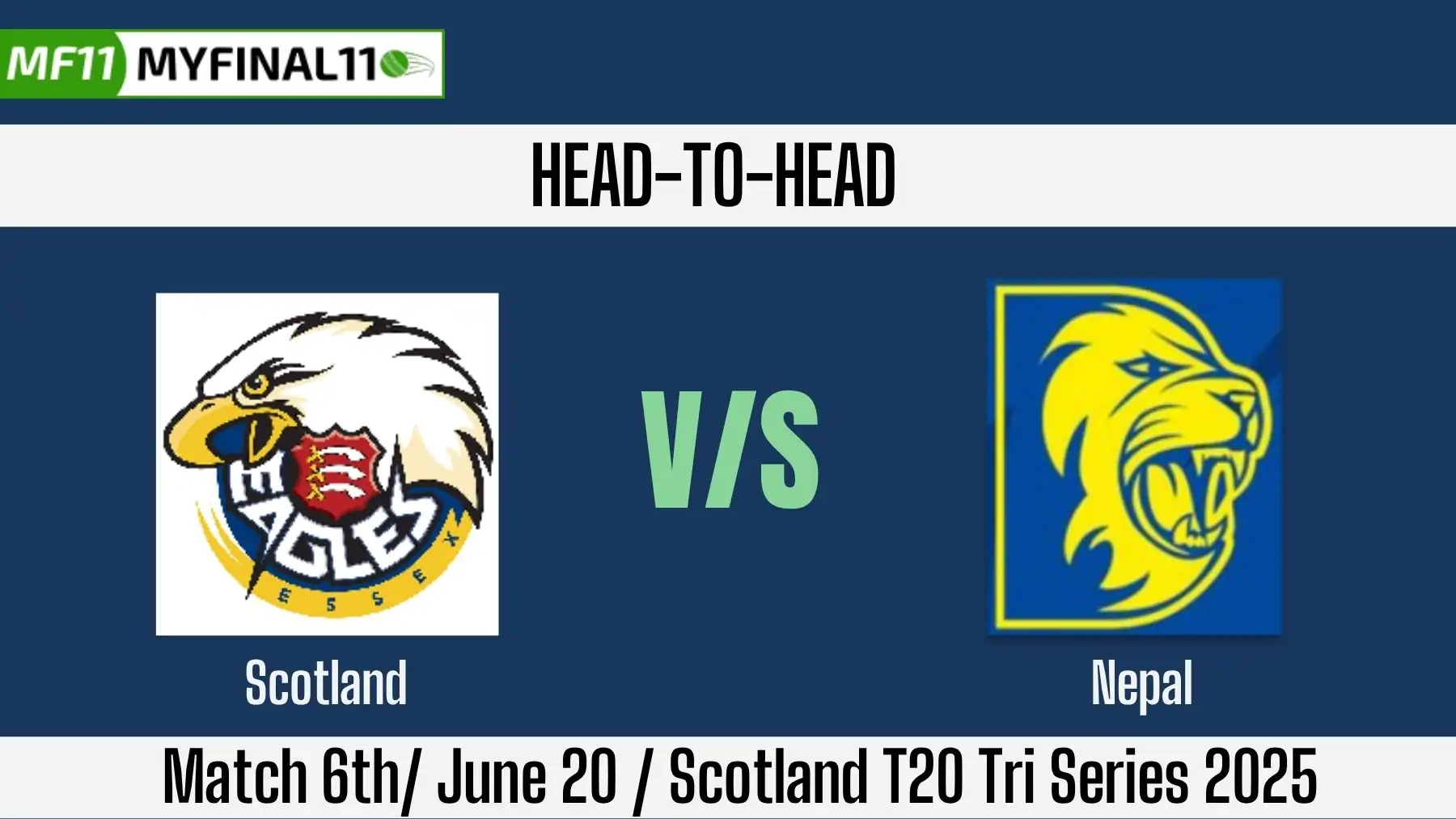 SCO vs NEP Player Battle, Head to Head Team Stats, Team Record – Tri...