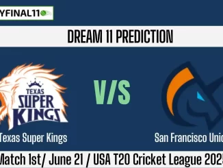 TEX vs SF Dream11 Prediction