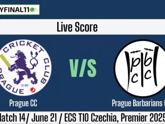 PCC vs PRB Live Score