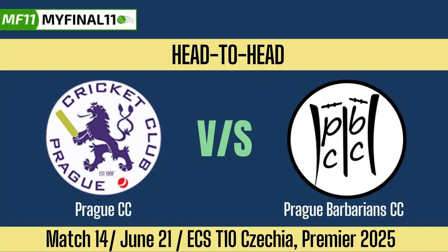 PCC vs PRB Player Battle, Head to Head Team Stats, Team Record – ECS...