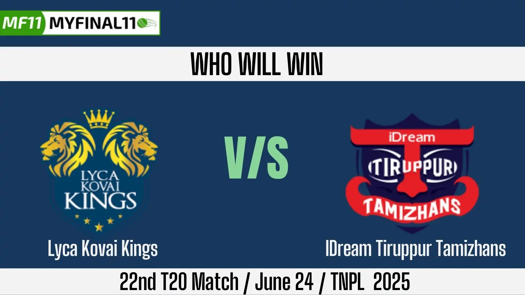 LKK vs ITT Who will win today, 22nd Match, Top Batter and Bowler Tips ...