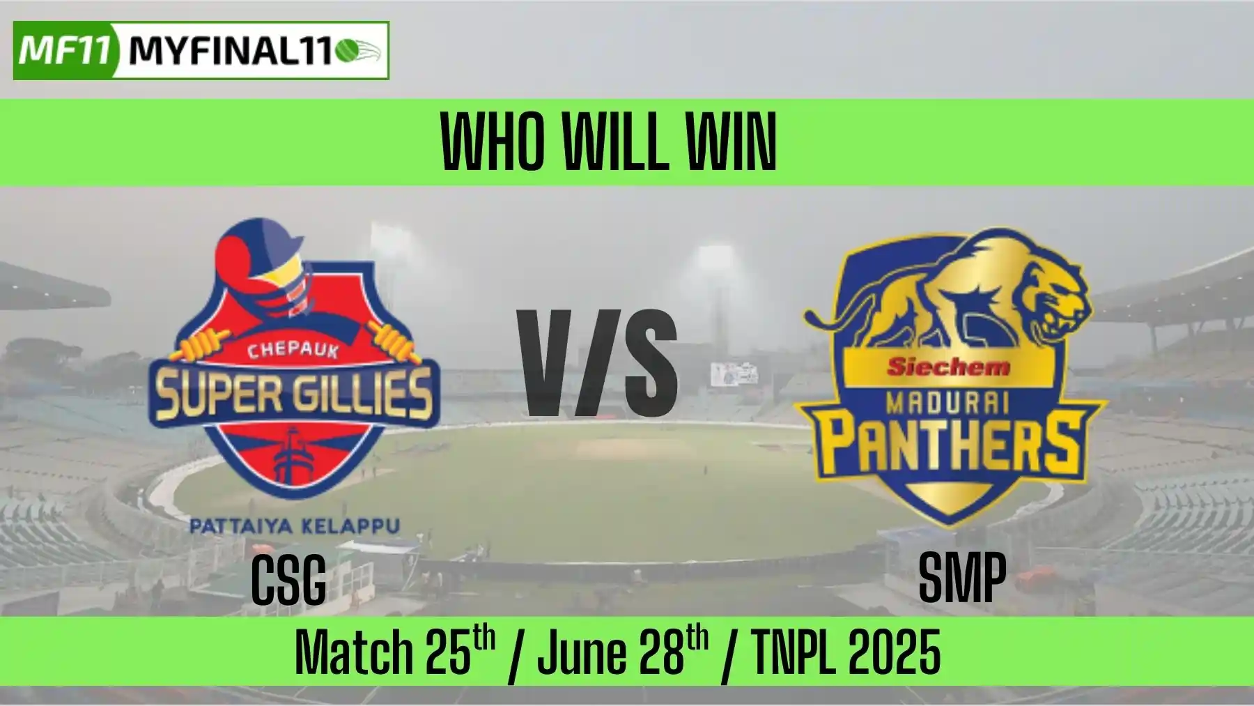 CSG vs SMP Who will win today, 25th Match, Top Batter and Bowler Tips ...