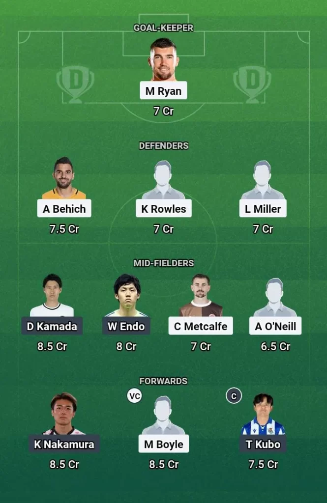 AUS vs JPN Dream11 Prediction Today Football Match