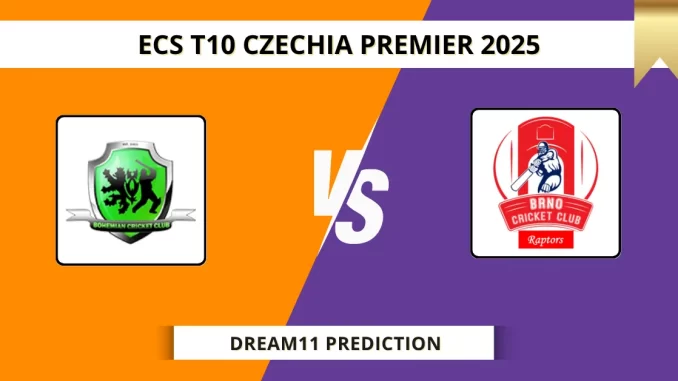 BCC vs BRN Dream11 Prediction Today: Pitch Report, Player Stats, & Fantasy Tips ECS T10 Czechia Premier 2025 - Match 3
