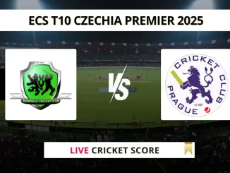 BCC vs PCC Live Score, Scorecard, Ball by Ball Update | ECS T10 Czechia Premier 2025