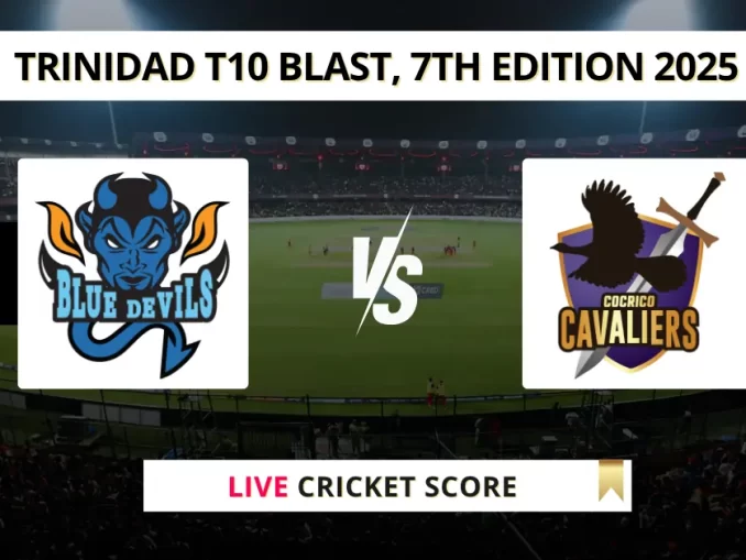 BLD vs SCL Live Cricket Score Trinidad T10 Blast, 7th Edition 2025