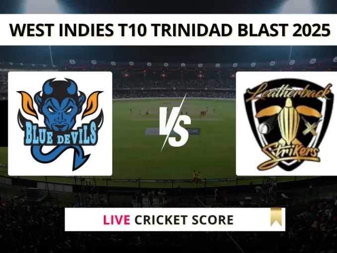 BLD vs TLS Live Cricket Score West Indies T10 Trinidad Blast 2025
