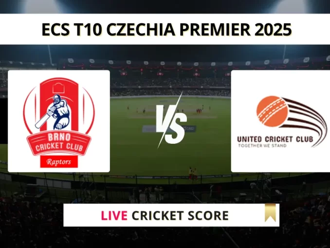BRN vs UCC Live Score, Scorecard, Ball by Ball Update | ECS T10 Czechia Premier 2025
