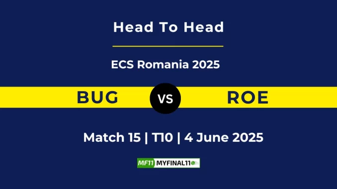 BUG vs ROE Player Battle, Head to Head ECS Romania 2025