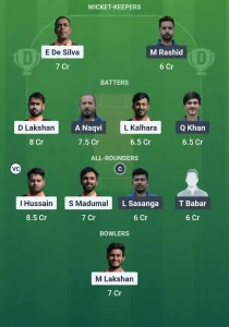 BWR vs BUG Dream11 Team Prediction