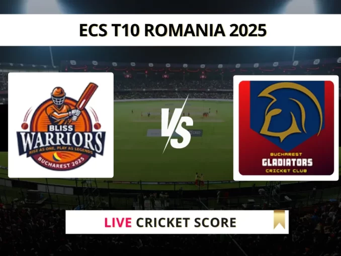 BWR vs BUG Live Cricket Score ECS T10 Romania 2025