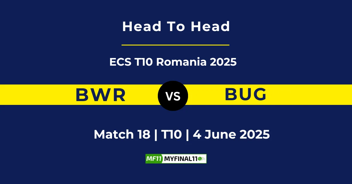 BWR vs BUG Player Battle & Head to Head Team Stats - ECS Romania 2025