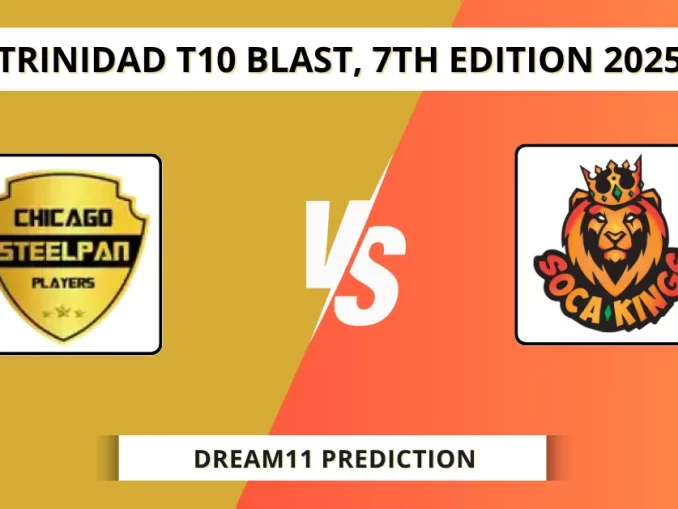 CSP vs SCK Dream11 Prediction Today Trinidad T10 Blast, 7th Edition 2025