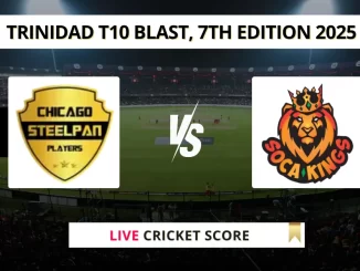 CSP vs SCK Player Battle & Head to Head Team Stats - Trinidad T10 Blast, 7th Edition 2025